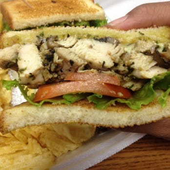 Bogart's Cafe - Chicken Pesto sandwich - soooo yummy!!! - Breakfast & Brunch Near Me - Honolulu, Hawaii
