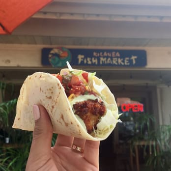 Sleeping Giant Grill - Mochi Ono fish tacos- the best! - Seafood Near Me - Kapaa, Hawaii