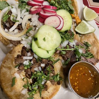 Casa Jalisco - 2 Steak, 1 chicken, 1 Al pastor tacos - Mexican Near Me - Hilliard, Ohio Casa Jalisco - 2 Steak, 1 chicken, 1 Al pastor tacos - Mexican Near Me - Hilliard, Ohio