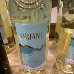Wine that I tested in the demo area Wine that I tested in the demo area