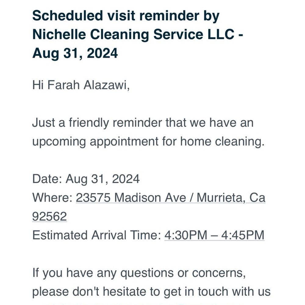 Nichelle’s Cleaning service - Home Cleaning Near Me Nichelle’s Cleaning service - Home Cleaning Near Me