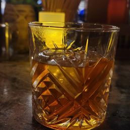 Old-fashioned kinda night.