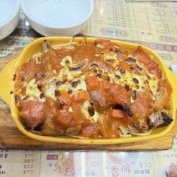 紅茶 - Baked pork chop pasta