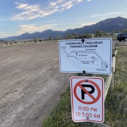 Cherryvale Trailhead - Parking area