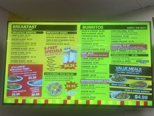 Menu photo 1 Mexi Drive Kent, WA Menu photo 1 Mexi Drive Kent, WA