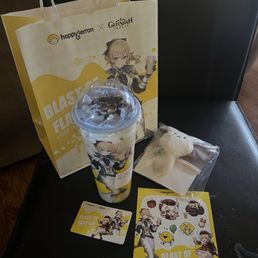 Happy lemon/Genshin Impact Jean-Bea tea sleeve combo