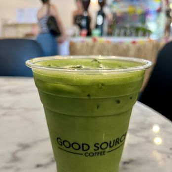 Good Source Coffee - Iced matcha latte - Coffee & Tea Near Me - Escondido, California