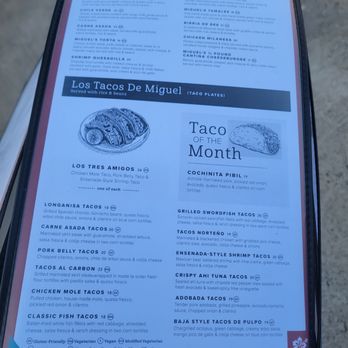 Miguel's Cocina - Menu - Mexican Near Me - Coronado, California Miguel's Cocina - Menu - Mexican Near Me - Coronado, California