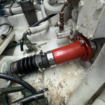 TM Marine - New shaft coupling and PSS shaft seal - Boat Repair Near Me TM Marine - New shaft coupling and PSS shaft seal - Boat Repair Near Me