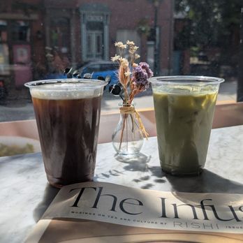 Colombino Coffee - Tokyo Tower Cold Brew and a iced matcha chai - Coffee & Tea Near Me - Pittsburgh, Pennsylvania Colombino Coffee - Tokyo Tower Cold Brew and a iced matcha chai - Coffee & Tea Near Me - Pittsburgh, Pennsylvania
