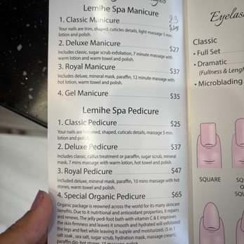 Lemihe Nails Salon - Mani and pedi prices - Nail Salons Near Me - Chino, California Lemihe Nails Salon - Mani and pedi prices - Nail Salons Near Me - Chino, California
