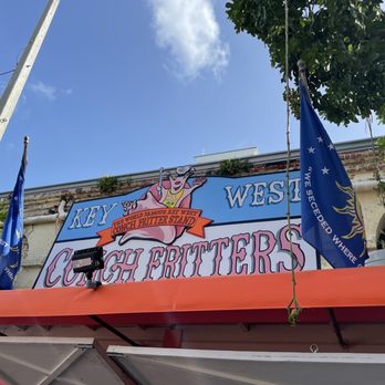 Key West Conch Fritters - the front of the building - Street Vendors Near Me - Key West, Florida