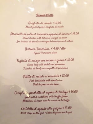 Menu photo 2 Il Castello Certaldo, FI