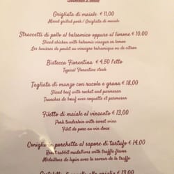 Il Castello - Secondi Piatti - Main Course