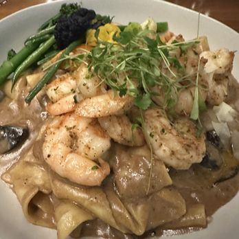 Aurora At The Celeste - Shrimp parpadelle - American Near Me - Orlando, Florida