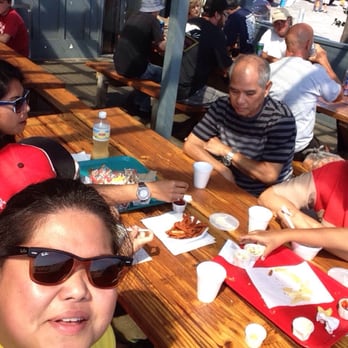 Neptune's Net - Parents, sister, nephew - Seafood Near Me - Malibu, California