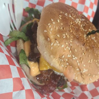 Falafel Flare - Flame burger - Mediterranean Near Me - Hayward, California