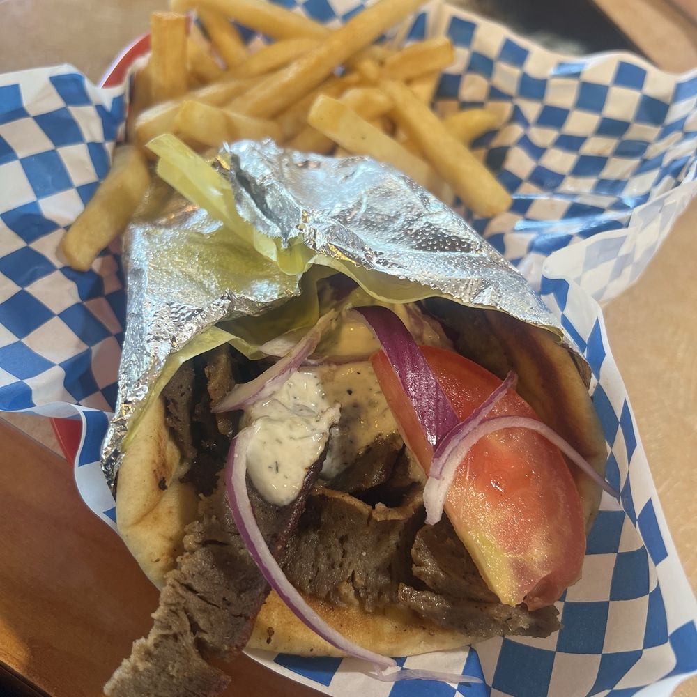 Yanni's Best Charbroiled - Gyro Sandwich Combo - Burgers Near Me - Fillmore, California Yanni's Best Charbroiled - Gyro Sandwich Combo - Burgers Near Me - Fillmore, California