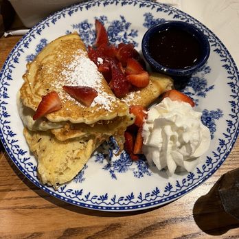 Cracker Barrel Old Country Store - Stuffed Cheesecake Pancake Breakfast - Breakfast & Brunch Near Me - Frackville, Pennsylvania