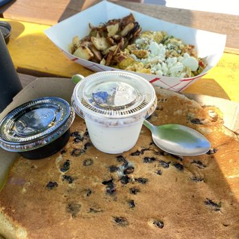 Freshfit Cafe - Blueberry pancake and Spinach, Onions, Tomatoes & Goat Cheese Omelet. - Juice Bars & Smoothies Near Me - Nags Head, North Carolina Freshfit Cafe - Blueberry pancake and Spinach, Onions, Tomatoes & Goat Cheese Omelet. - Juice Bars & Smoothies Near Me - Nags Head, North Carolina