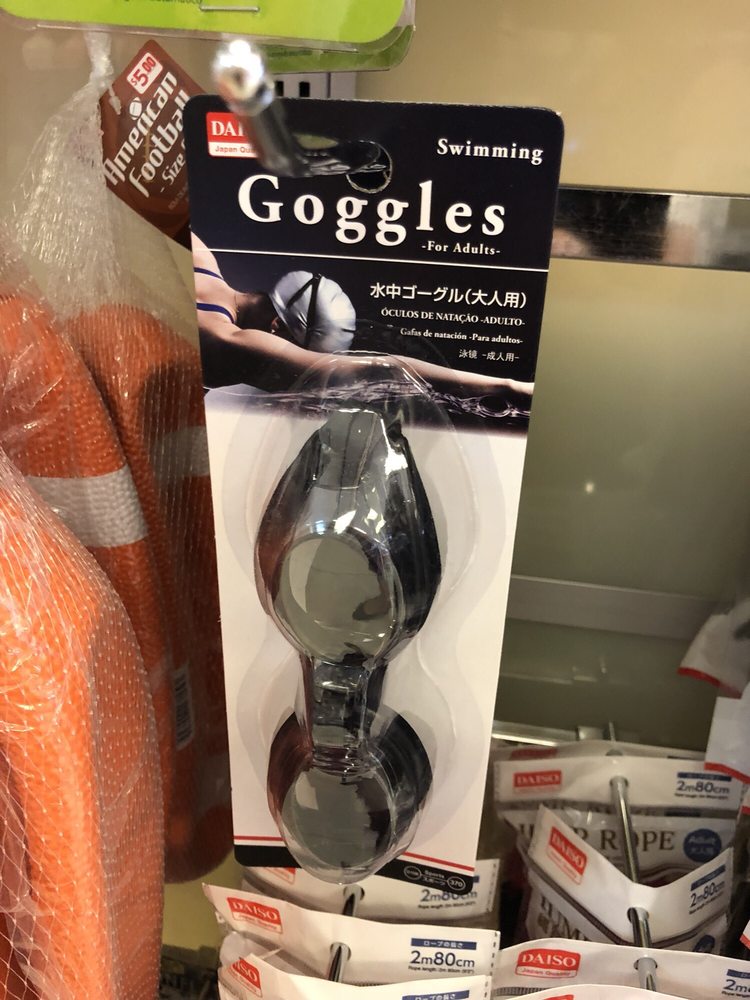 daiso swimming goggles