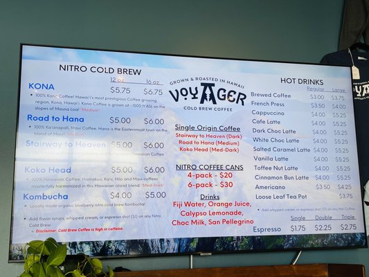 Menu photo 5 Voyager Coffee Norfolk, VA