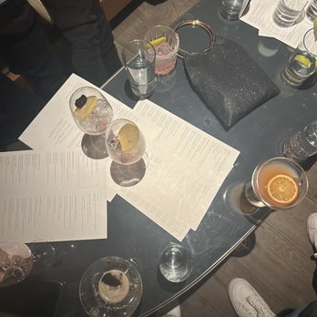 Sunset Lounge - people sitting at a table with drinks - Lounges Near Me - Fort Collins, Colorado