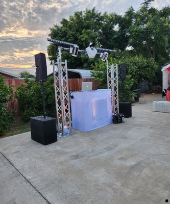 Pack #1-- Basic Dj & Led Robot - Paquete #1 para casa o salon chico( 80 people or less)
5hr Basic Dj venue or home setup with 1 hr of Led Robot show that includes 40 led sticks ($100 more if request C02 gun) Pack #1-- Basic Dj & Led Robot - Paquete #1 para casa o salon chico( 80 people or less)
5hr Basic Dj venue or home setup with 1 hr of Led Robot show that includes 40 led sticks ($100 more if request C02 gun)