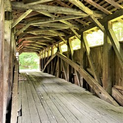 Clay's Covered Bridge - Clay's Covered Bridge Burr Arch-Truss