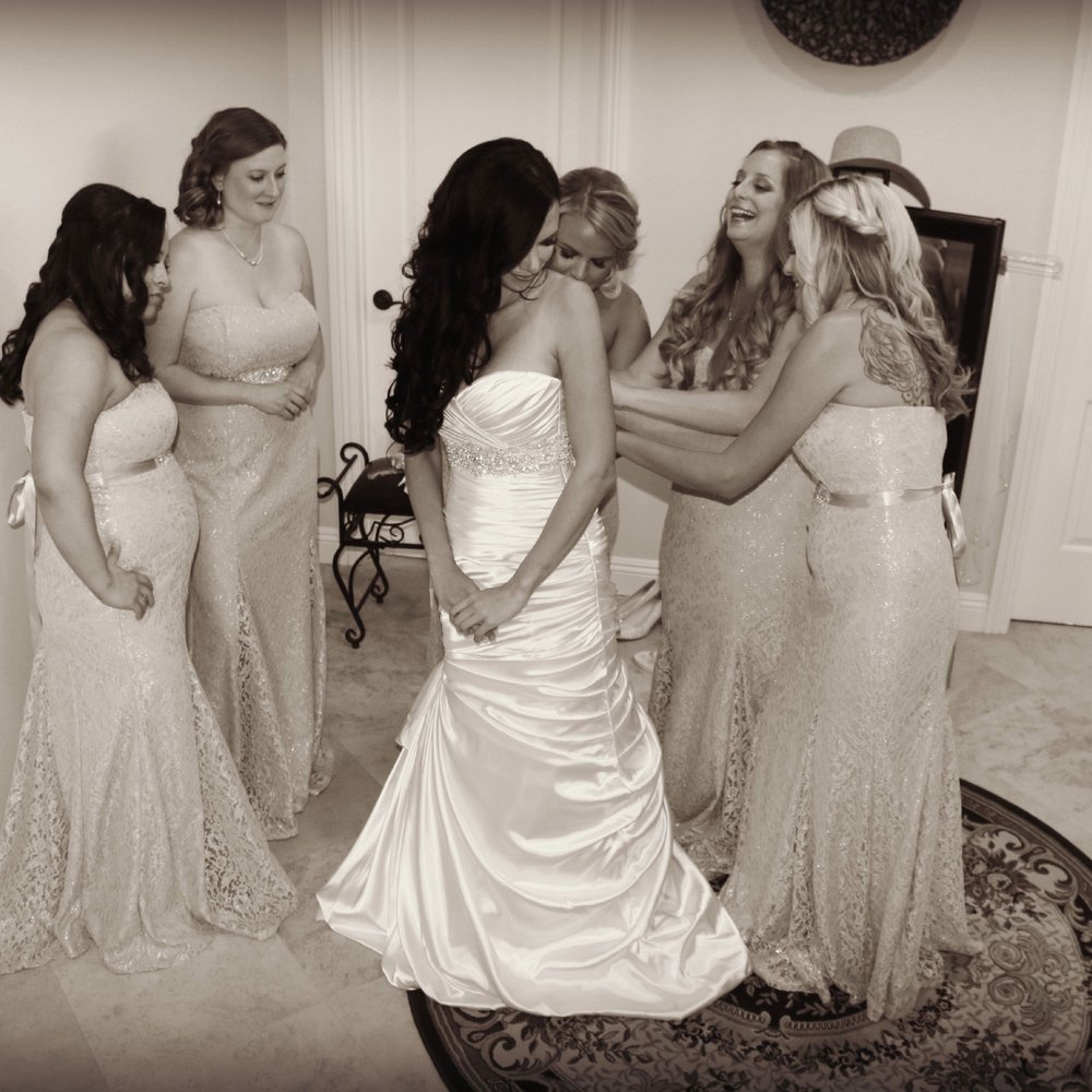 Acappella Salons - Wedding party hair made perfect by Abbie and Monica! - Hair Salons Near Me - Temecula, California