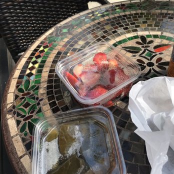 Limoncello - Dolmas and strawberries - Sandwiches Near Me - San Francisco, California