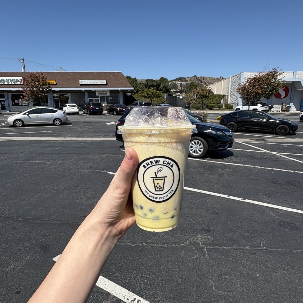 Brew Cha - Black Sugar Creme Brûlée Latte - Bubble Tea Near Me - South San Francisco, California Brew Cha - Black Sugar Creme Brûlée Latte - Bubble Tea Near Me - South San Francisco, California