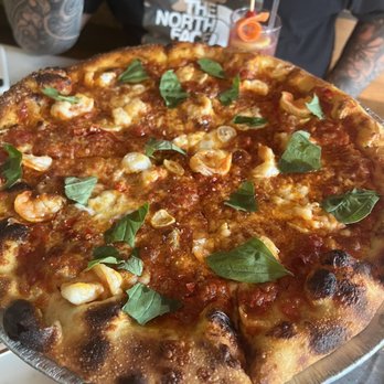 Tiny Champions - Spicy Shrimp Pizza - Pizza Near Me - Houston, Texas Tiny Champions - Spicy Shrimp Pizza - Pizza Near Me - Houston, Texas