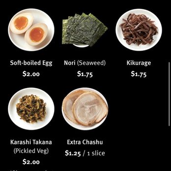 Ramen Danbo - Extras - Ramen Near Me - Brooklyn, New York Ramen Danbo - Extras - Ramen Near Me - Brooklyn, New York