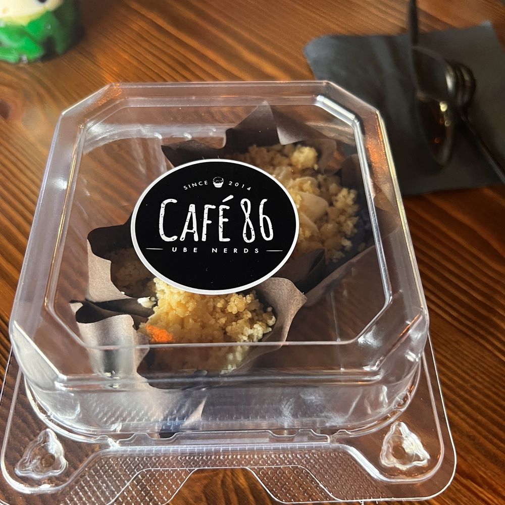 Cafe 86 - Ube crack cheesecake - Cafes Near Me - Northridge, California Cafe 86 - Ube crack cheesecake - Cafes Near Me - Northridge, California