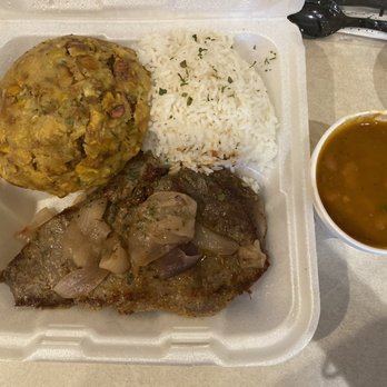 Taino's Bakery & Deli - Bistec, rice, beans and mofongo. - Bakeries Near Me - Orlando, Florida Taino's Bakery & Deli - Bistec, rice, beans and mofongo. - Bakeries Near Me - Orlando, Florida