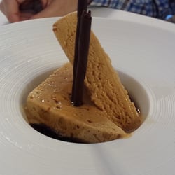 Casa Luciano - Helado de turrón al Pedro Ximénez. 7€
