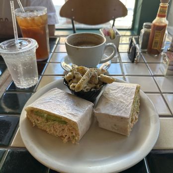 Coffee Pub - Lobster melt with pasta salad - Breakfast & Brunch Near Me - Las Vegas, Nevada Coffee Pub - Lobster melt with pasta salad - Breakfast & Brunch Near Me - Las Vegas, Nevada