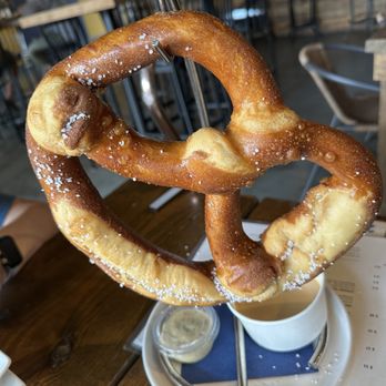 Tucker Brewing Company - Pretzel with beer cheese - bigger than my head! - Beer Tours Near Me - Tucker, Georgia Tucker Brewing Company - Pretzel with beer cheese - bigger than my head! - Beer Tours Near Me - Tucker, Georgia