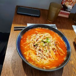Spicy & Sour Rice Noodle Soup with Beef and Enoki Mushroom Spicy & Sour Rice Noodle Soup with Beef and Enoki Mushroom