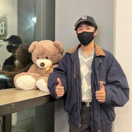 posing w da boba king mascot posing w da boba king mascot