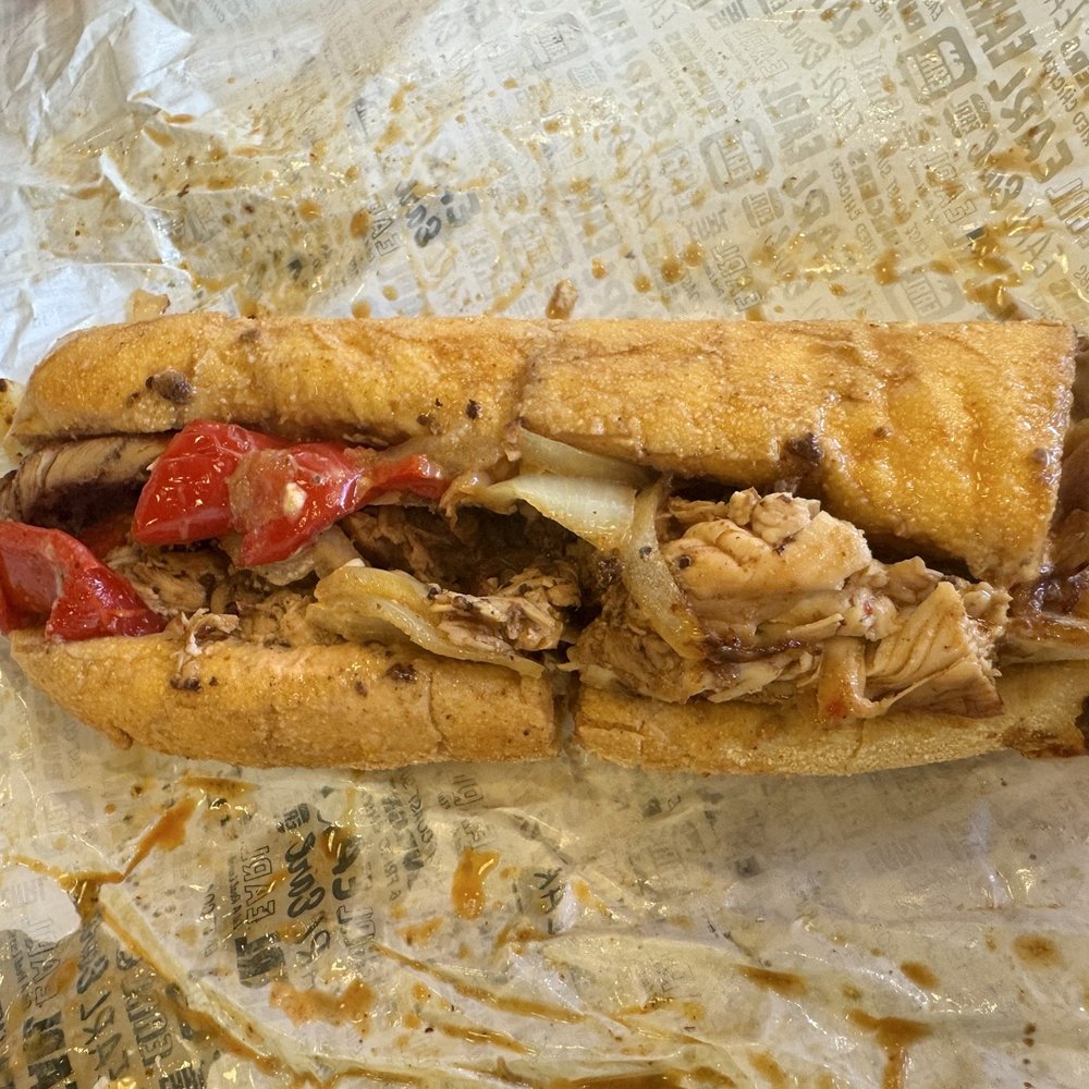 Chipotle chicken steak sandwich Chipotle chicken steak sandwich