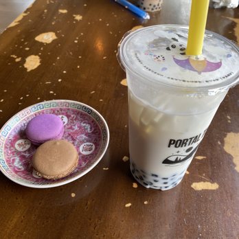 Portal Tea - Macaroons and boba - Coffee & Tea Near Me - Portland, Oregon