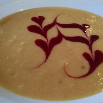 St Orres - Chilled peach soup - Hotels Near Me - Gualala, California