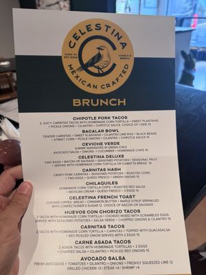 Menu photo 5 Celestina Mexican Crafted Knoxville, TN Menu photo 5 Celestina Mexican Crafted Knoxville, TN