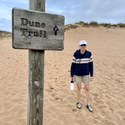 sleeping bear dune climb - Follow the signs