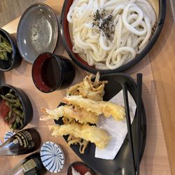 Murakami Sake Bar - Tempura for udon