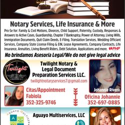 Twilight Notary & Legal Document Preparation Services