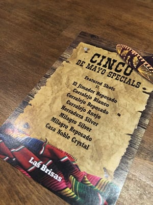 Menu photo 7 Las Brisas Mexican Restaurant Edmonds, WA