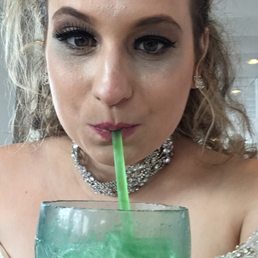 What you drink in the region. Green river pop.